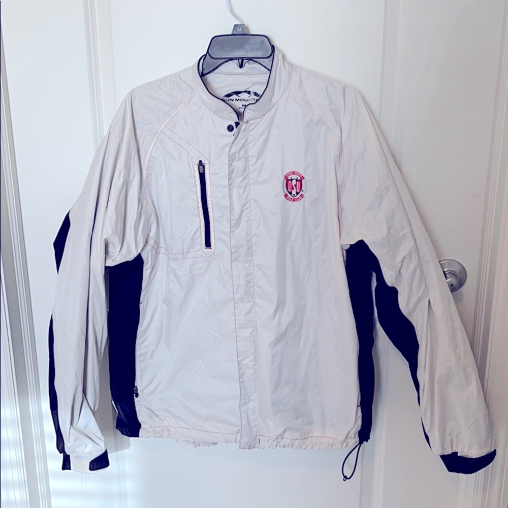 OSU Golf Club Sun Mountains waterproof golf jacket